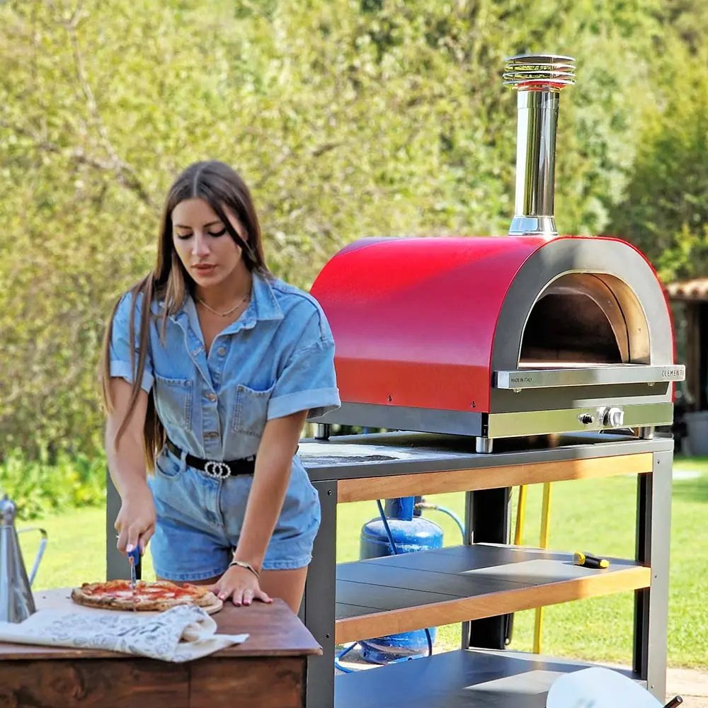 Clementi Gold 80x60 Gas Pizza Oven